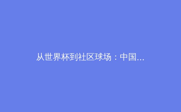 从世界杯到社区球场：中国体育文化的深层变革与价值重塑 - 2